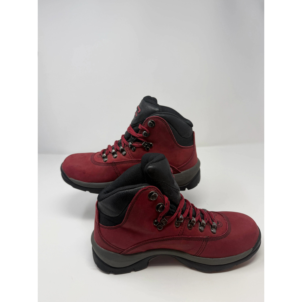 VTG Hi-Tec Lady Altitude II Red Waterproof Hiking Boots SZ 8.5 (VGUC)